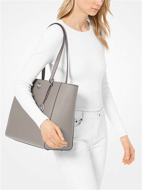 Rivington Large Saffiano Leather Tote Bag 